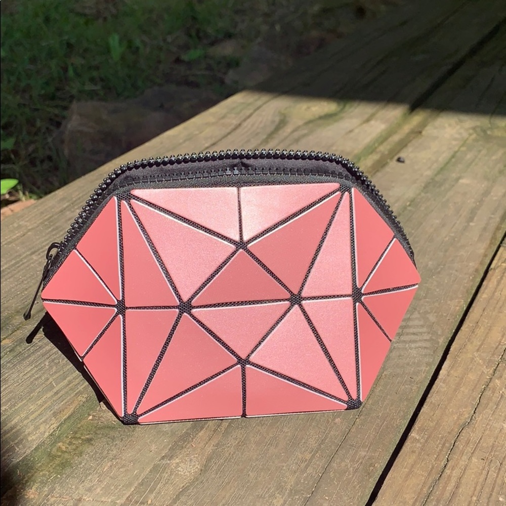 Geometric Makeup Bag